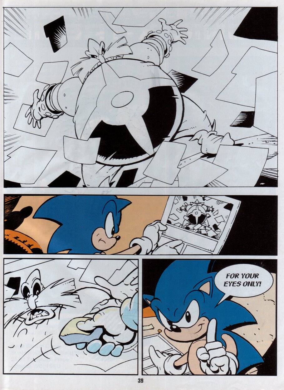 Sonic Holiday Special - Summer 1996 Page 35